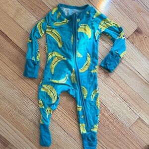 Banana Print Little Sleepies
